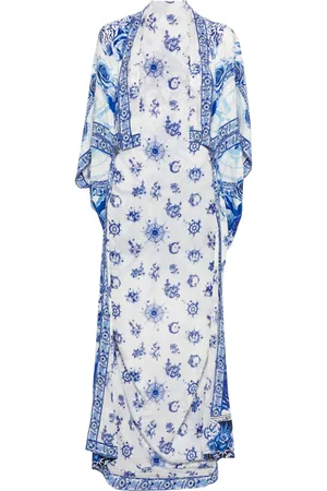 Camilla Reversible printed coat
