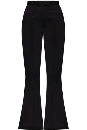 The Attico Virgin-wool flared trousers