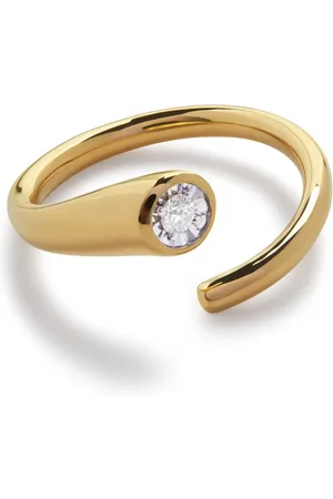Monica Vinader Solitaire wrap ring