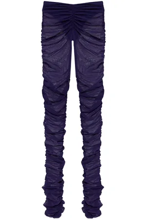 The Attico Ruched leggings