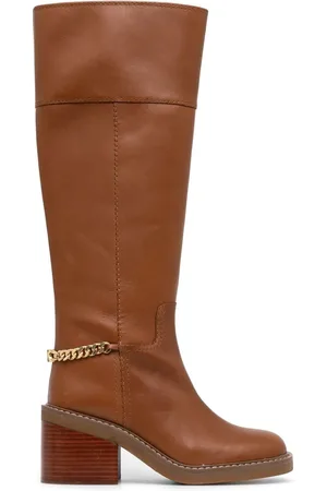 Michael Kors 75mm leather knee boots