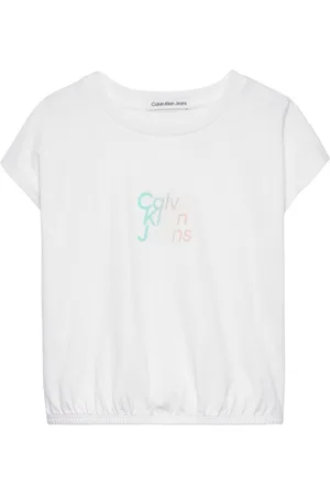 Calvin Klein Flocked-logo T-shirt