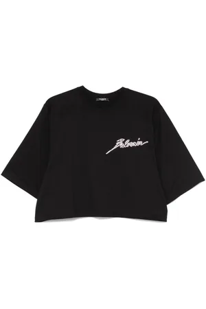 Balmain Crystal-embellished T-shirt