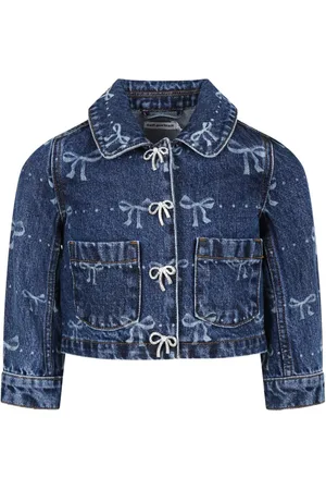 Self-Portrait Bow-print jacket