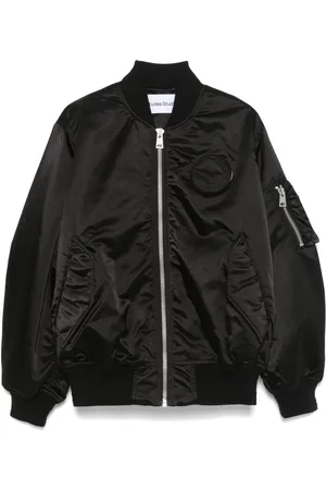 Etudes Logo-patch bomber jacket