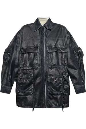 The Attico Multi-pocket denim jacket