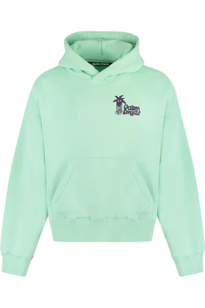 Palm Angels Douby logo-print cotton hoodie