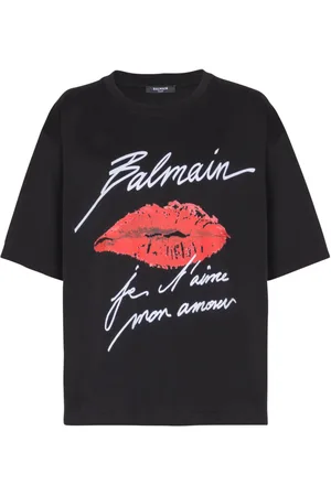 Balmain Kiss-print T-shirt
