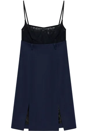 The Attico Panelled mini dress