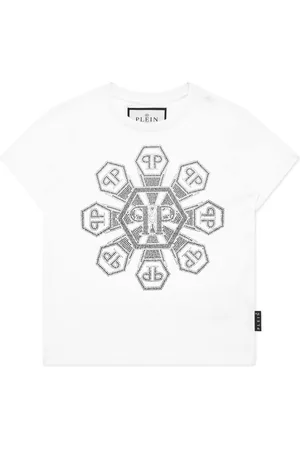 Philipp Plein Monogram-studded T-shirt