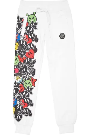 Philipp Plein Smile-print track pants