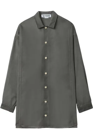 SUNNEI Wool longline shirt