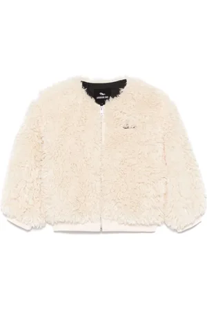 Le pandorine Faux-fur bomber jacket