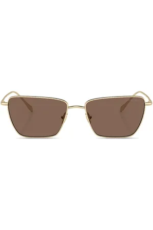 Giorgio Armani Tinted-lens rectangle-frame sunglasses