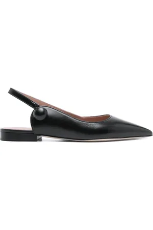 MALONE SOULIERS Leather slingback pumps