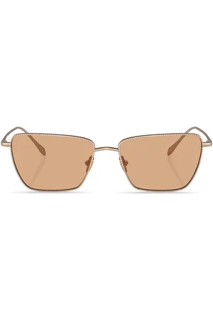 Giorgio Armani Tinted-lens rectangle-frame sunglasses