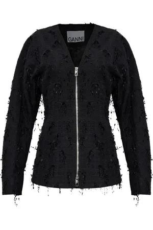 Ganni Tweed blazer