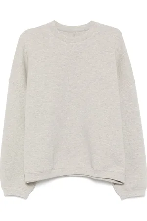 CROQUIS Loose cotton collarless hoodie