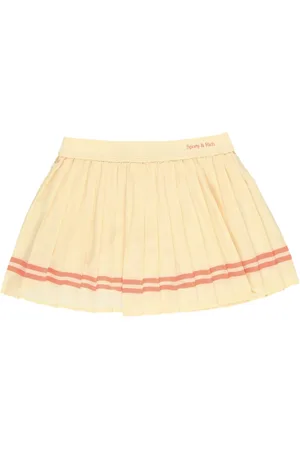 Sporty & Rich New Serif pleated skirt
