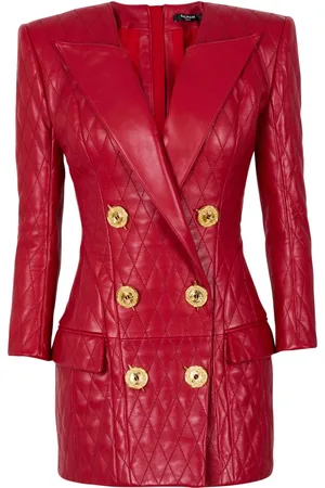 Balmain Quilted mini dress