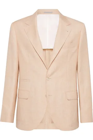 Brunello Cucinelli Prince of Wales deconstructed blazer