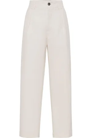 Brunello Cucinelli Pleated chino trousers