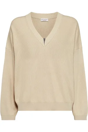 Brunello Cucinelli Monili-embellished sweater