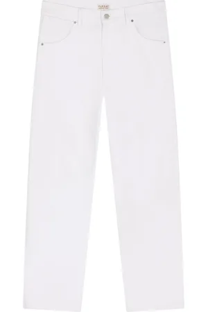 Fursac Logo-embroidered jeans