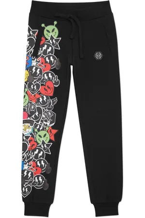 Philipp Plein Smile-print track pants