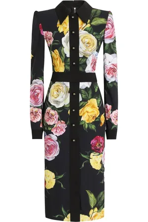 Dolce & Gabbana Floral-print shirtdress