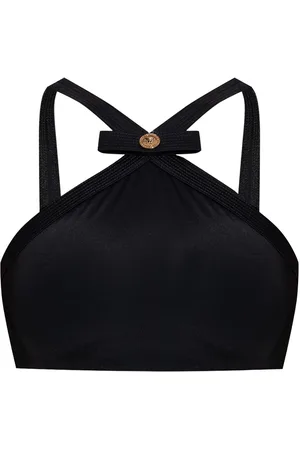 VERSACE Bow detail bikini top