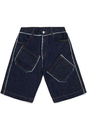 Marni Patch pockets denim shorts