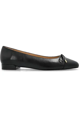 Stuart Weitzman Sleek Bow ballerina shoes