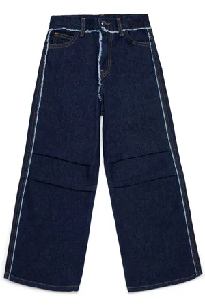 Marni Frayed-trim jeans