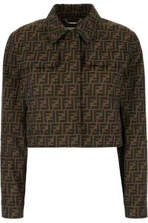 Fendi FF-motif cropped jacket