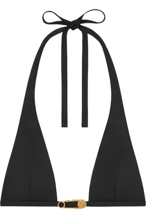 VERSACE Safety Pin bikini top