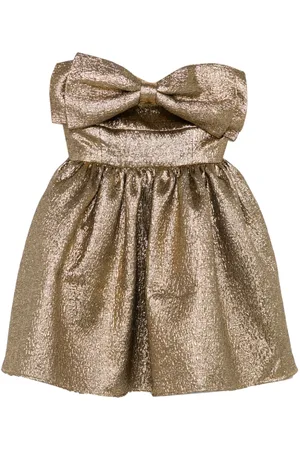 Self-Portrait Metallic mini dress