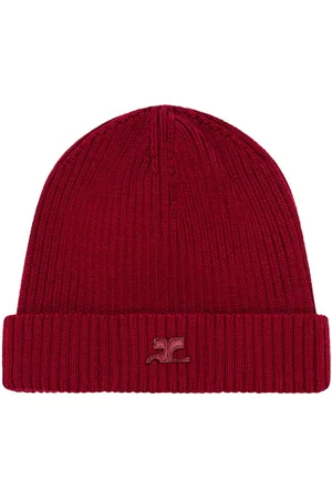 Courrèges AC ribbed beanie