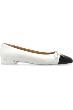 Stuart Weitzman Sleek Bow ballet flats