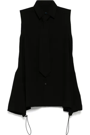 YOHJI YAMAMOTO Asymmetric sleeveless shirt