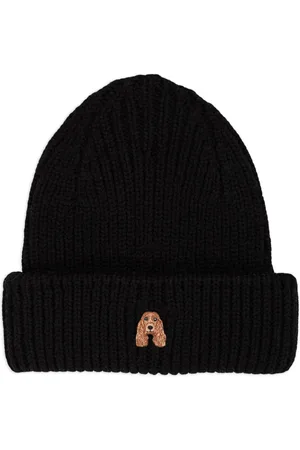 PELO FOUNDATION Dog-appliqué beanie