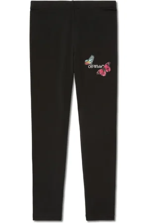 OFF-WHITE Bookish Butterfly leggings