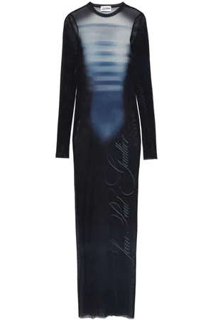 Jean Paul Gaultier Mesh maxi dress
