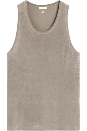 Ami Scoop-neck tank top