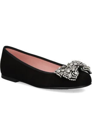Pretty Ballerinas Bow-detailing ballerinas