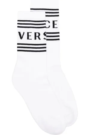 VERSACE 90s Vintage Logo socks