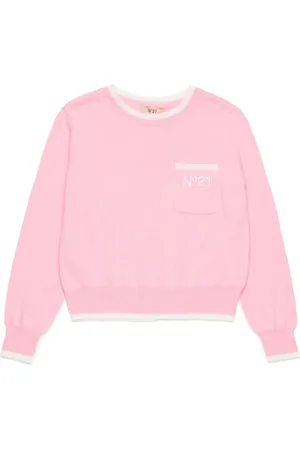 Nº21 Logo-embroidery jumper