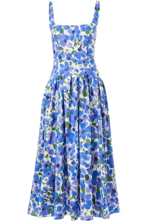 Carolina Herrera Floral-print midi dress