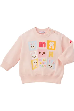 Miki House Rabbit-print sweatshirt