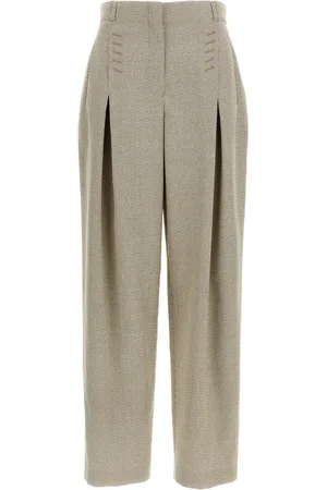 Fendi Micro-check trousers